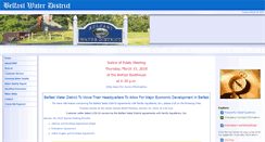 Desktop Screenshot of belfastwater.org